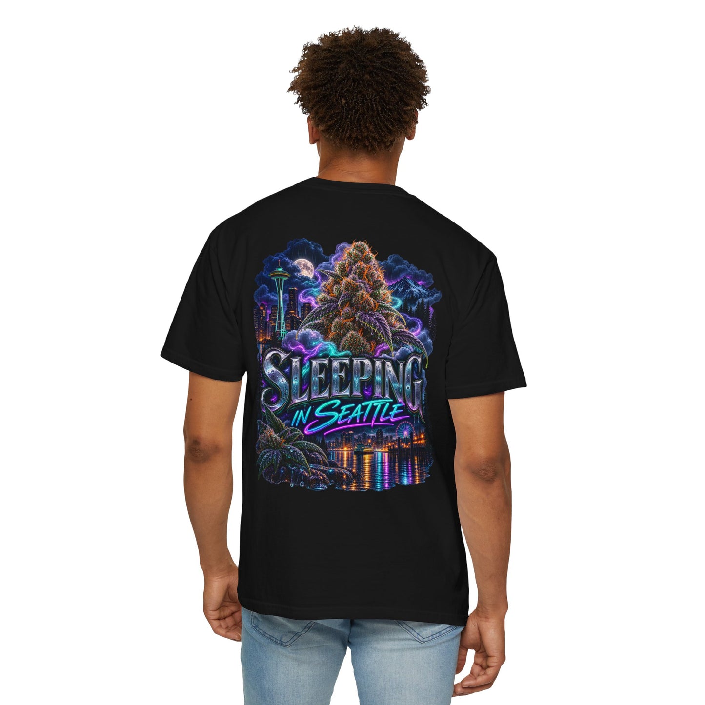 Sleeping in Seattle Strain Graphic Tee