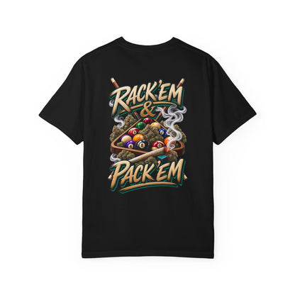 Rack em and Pack em Pool Graphic Tee