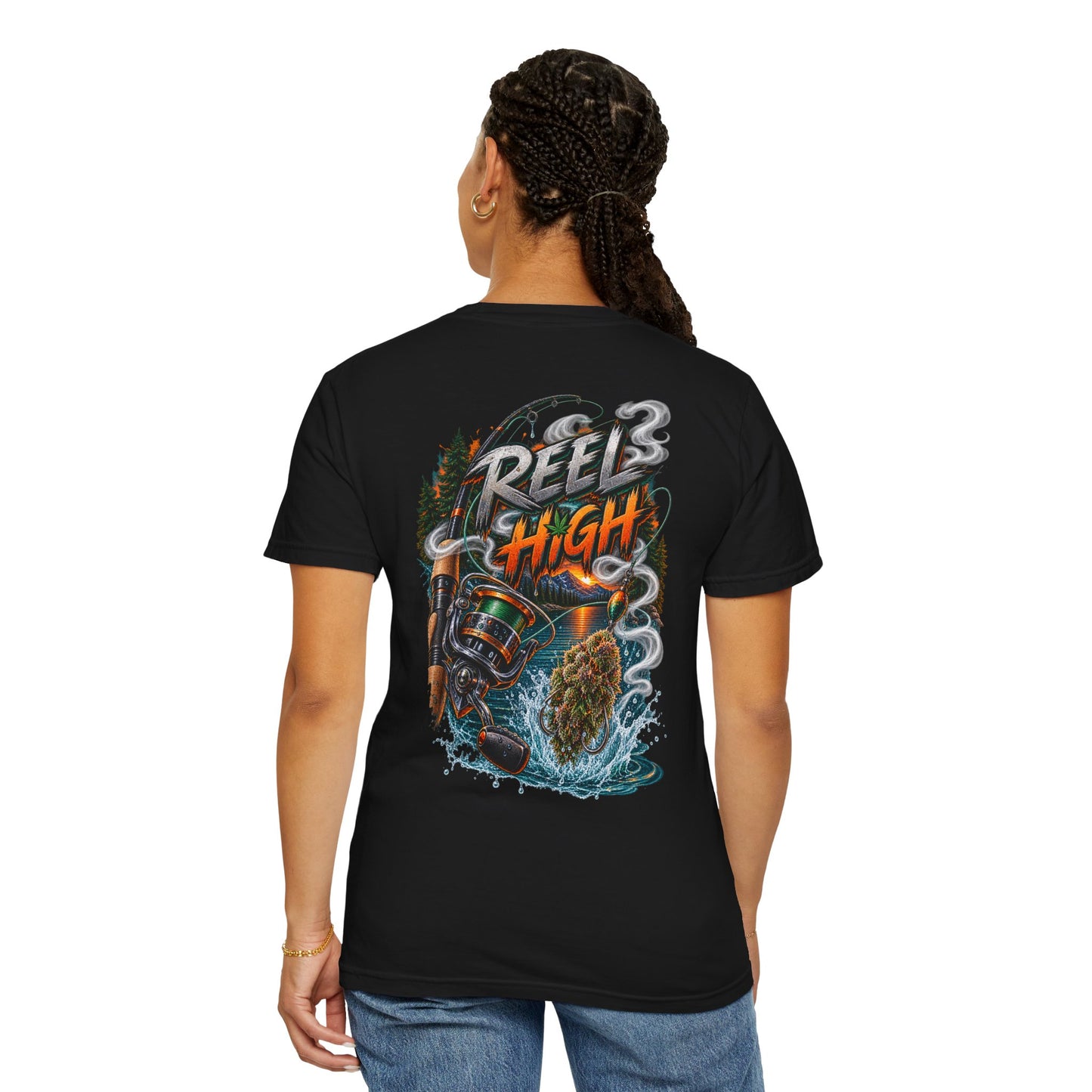 Reel High Fishing Graphic Tee