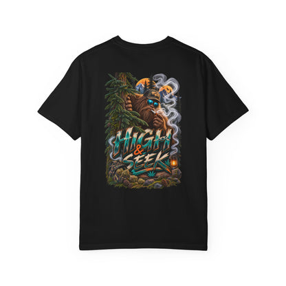 High and Seek Bigfoot Graphic Tee