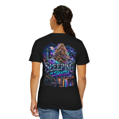 Sleeping in Seattle Strain Graphic Tee
