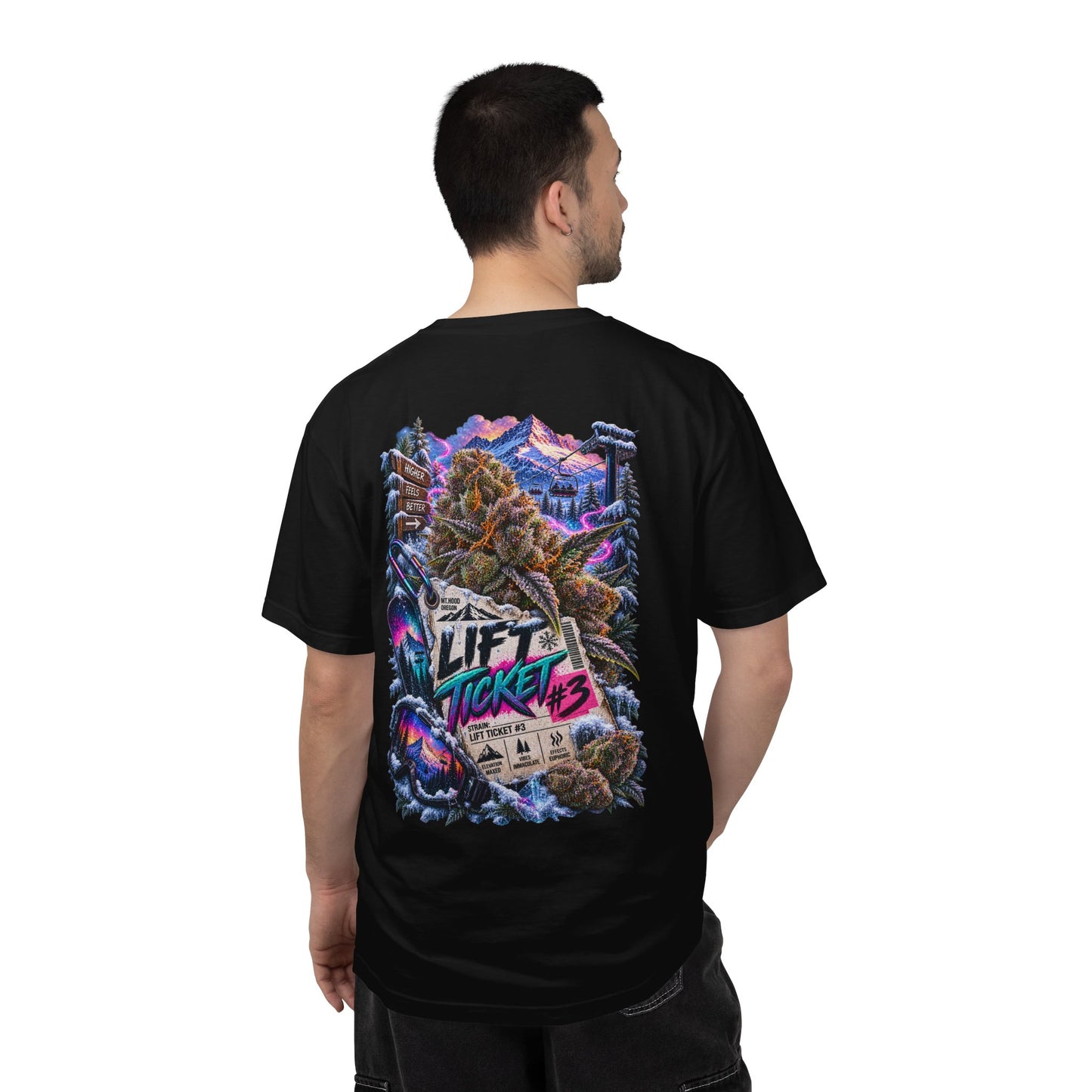 Lift Ticket #3 Strain Graphic Tee