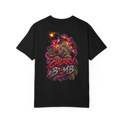 Cherry Bomb Strain Graphic Tee
