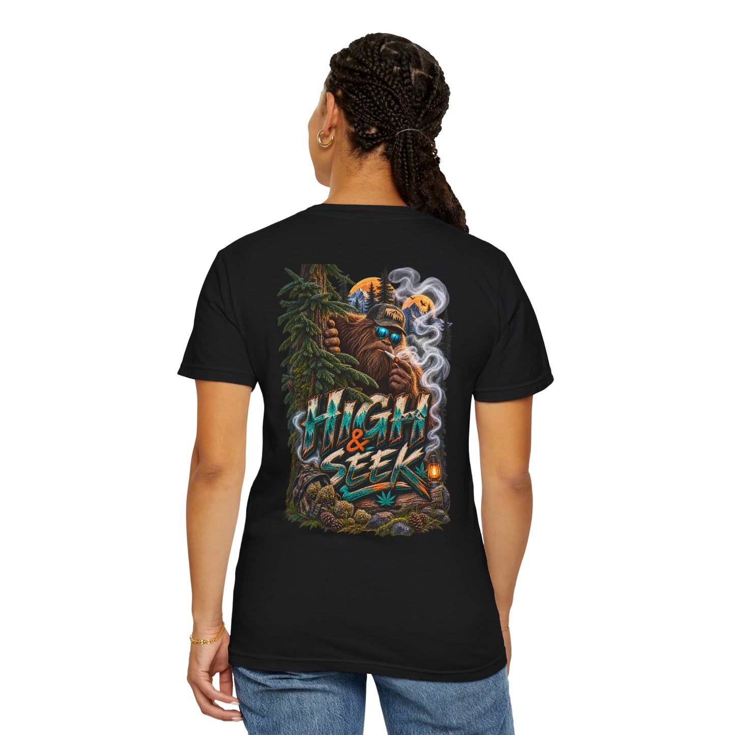 High and Seek Bigfoot Graphic Tee