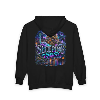 Sleeping in Seattle Zip Hoodie