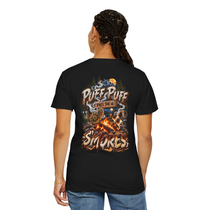 Puff Puff Pass the Smores Camping Graphic Tee