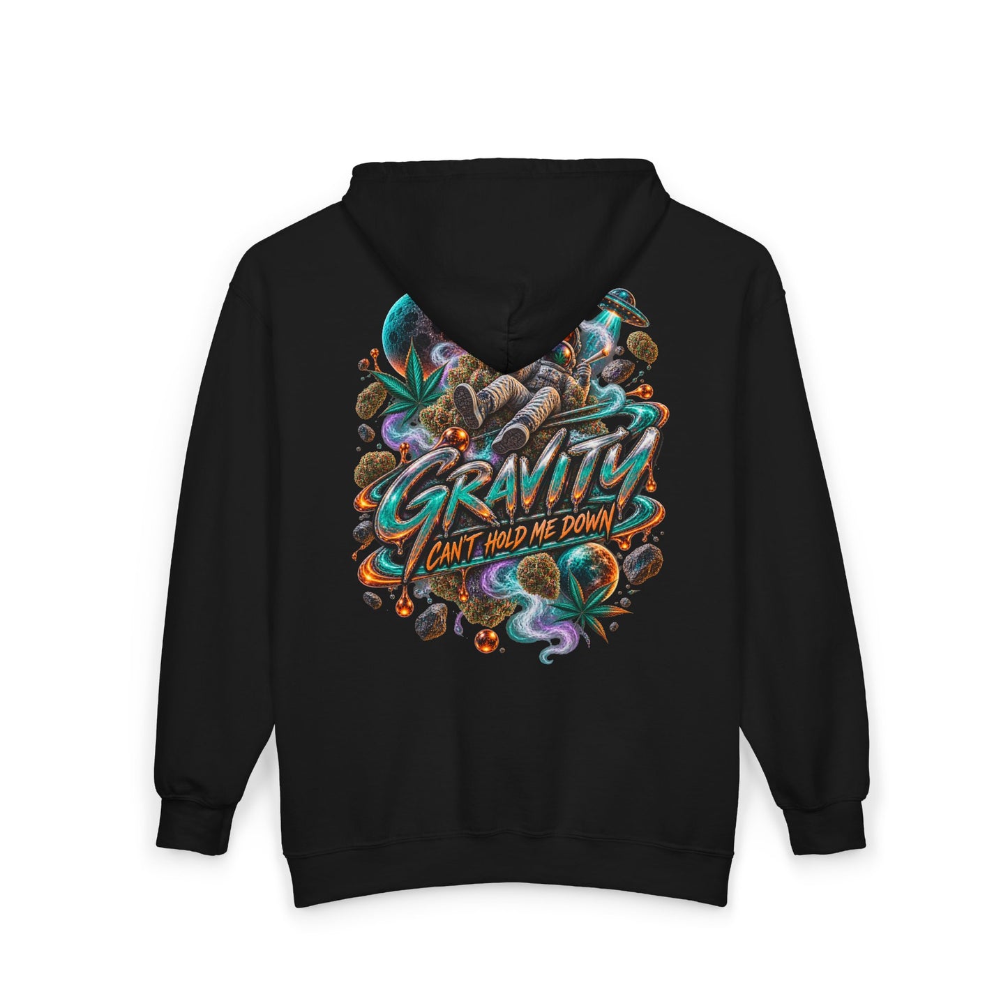 Gravity Can't Hold Me Down Zip Hoodie
