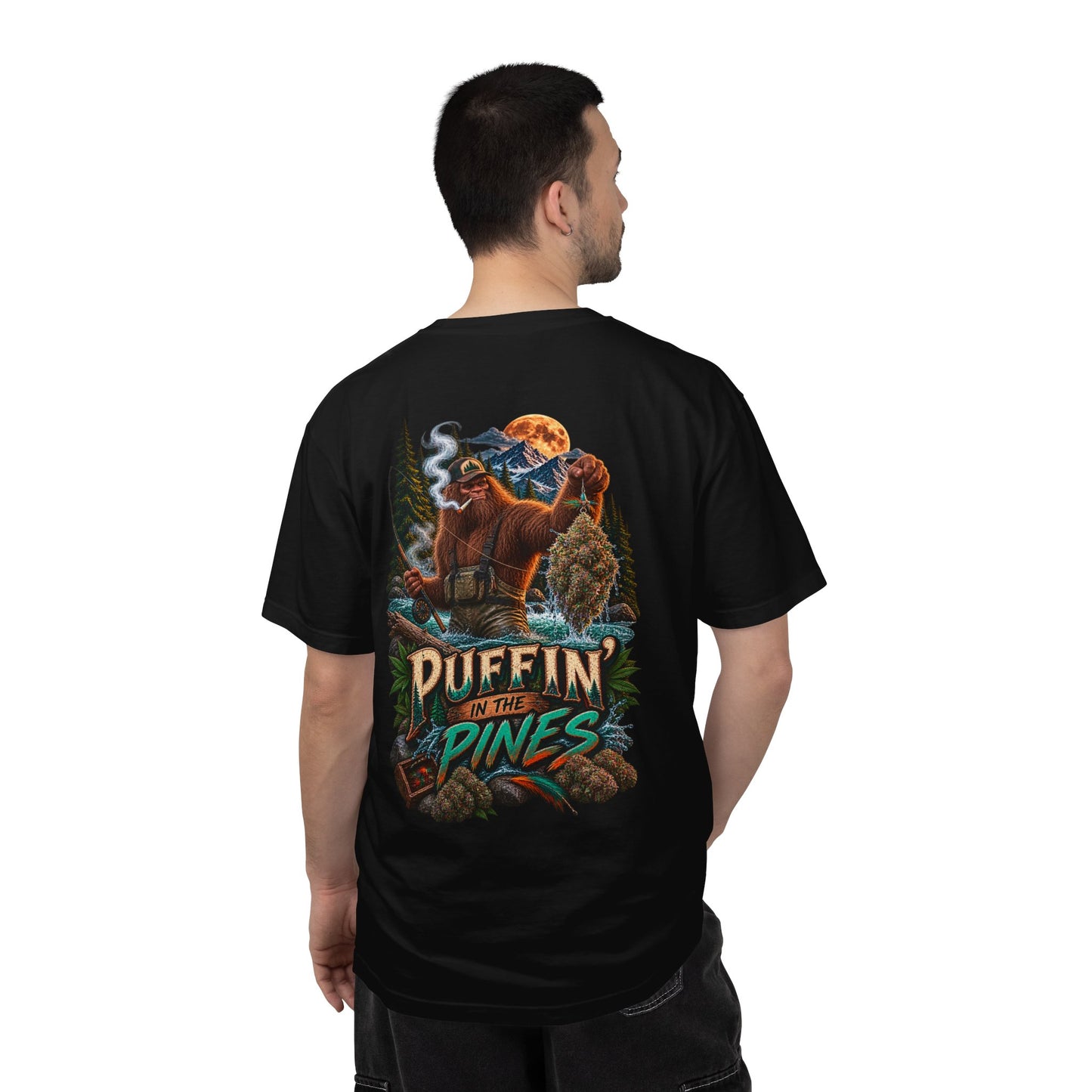 Puffin In The Pines Graphic Tee
