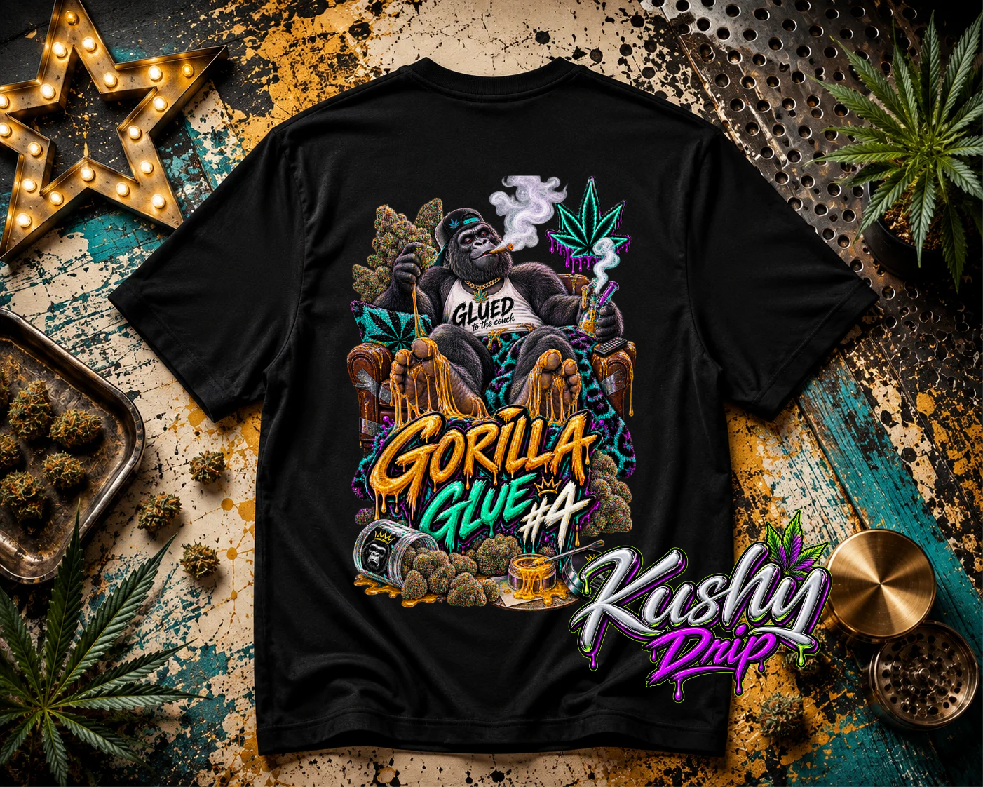 Gorilla Glue #4 Strain Graphic Tee