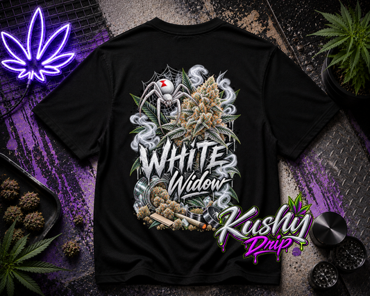 White Widow Strain T-Shirt