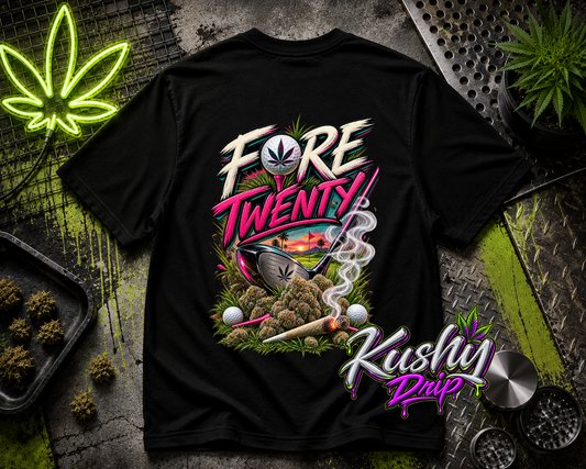 Fore Twenty Golf Graphic Tee