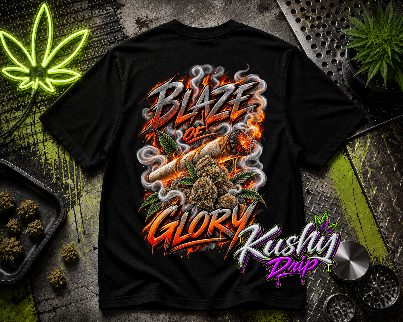 Blaze Of Glory Graphic Tee