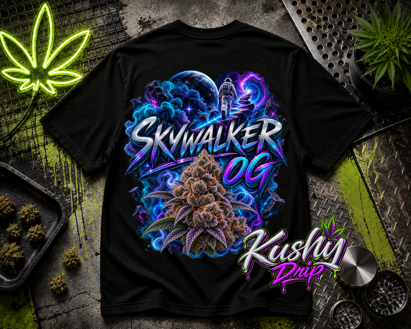 Skywalker OG Strain Graphic Tee