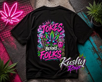 Tokes Before Folks Graphic Tee
