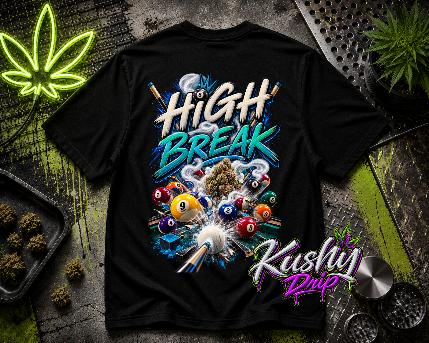 High Break Pool Graphic Tee