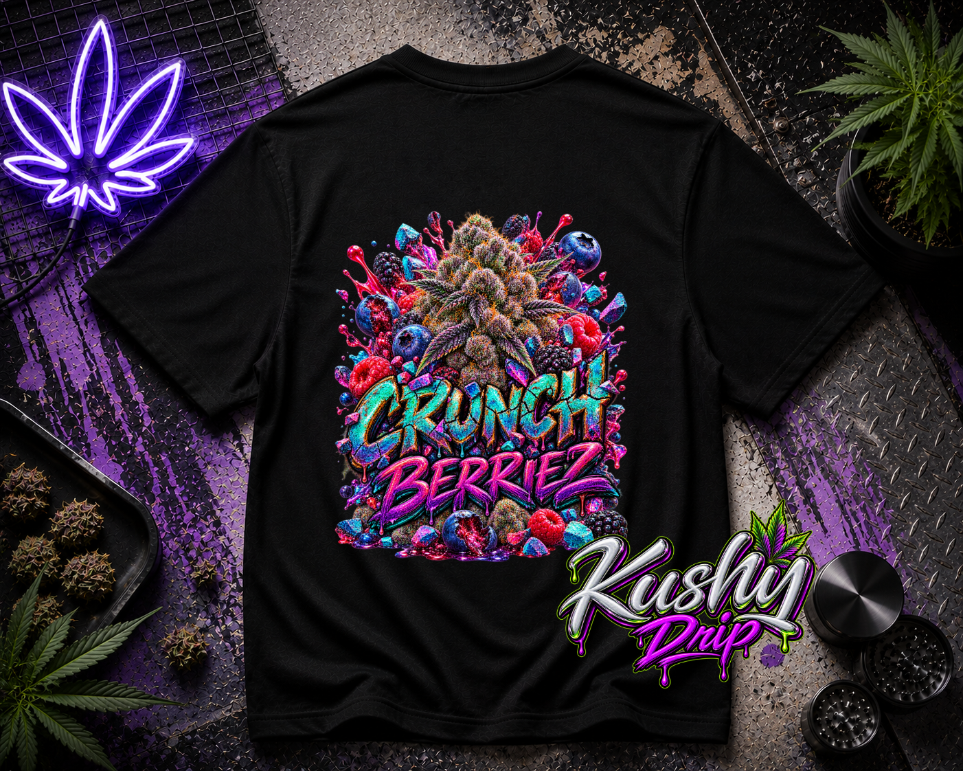 Crunch Berriez Strain Graphic Tee