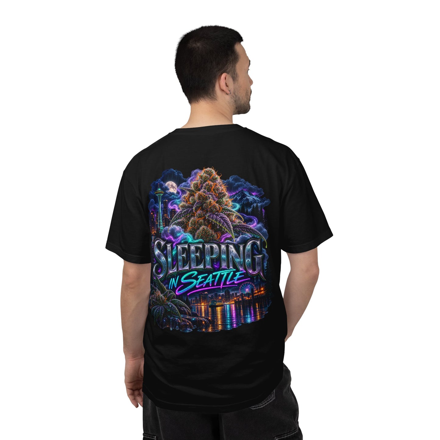 Sleeping in Seattle Strain Graphic Tee