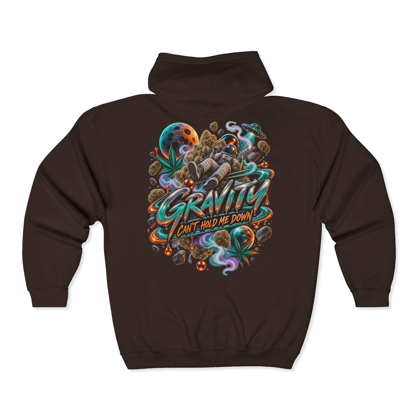 Gravity Can't Hold Me Down Zip Hoodie