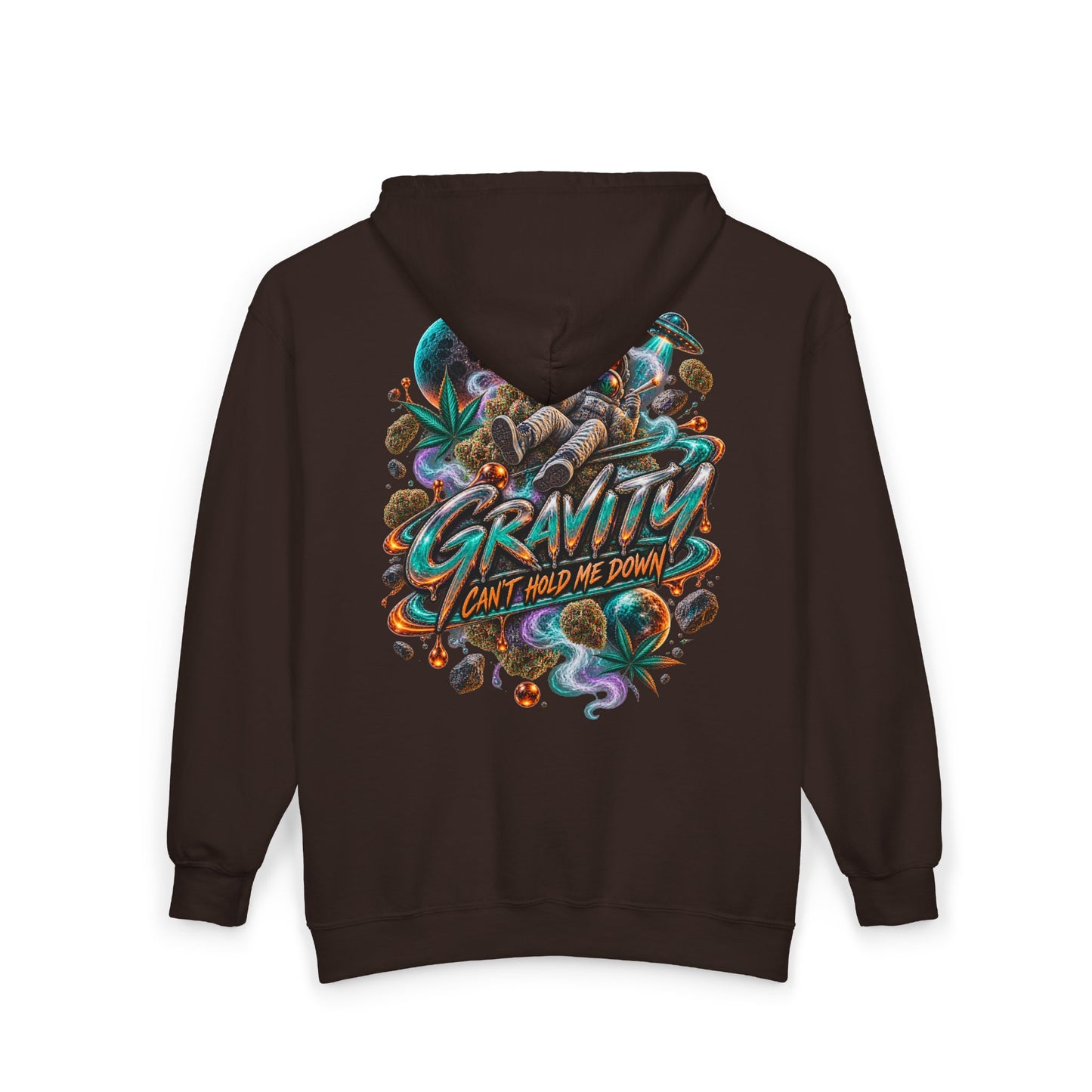Gravity Can't Hold Me Down Zip Hoodie