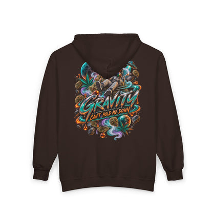 Gravity Can't Hold Me Down Zip Hoodie