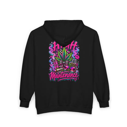 High Maintenance Zip Hoodie